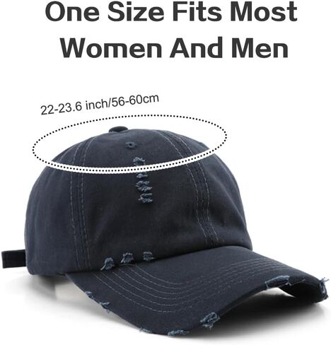قبعة بيسبول خارجية مع أزرار لأقنعة الوجه والأغطية، قبعة أبي سادة كلاسيكية قابلة للتعديل للجنسين من القطن in Kuwait