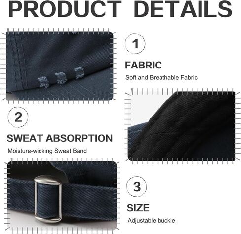 قبعة بيسبول خارجية مع أزرار لأقنعة الوجه والأغطية، قبعة أبي سادة كلاسيكية قابلة للتعديل للجنسين من القطن in Kuwait