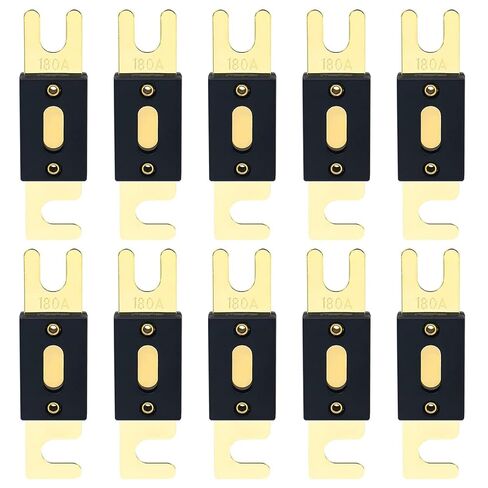 Baomain ANL Fuse ANL-50 50 Amp 50A للسيارات نظام الصوت ورقة الذهب لهجة 2 حزمة in Saudi Arabia