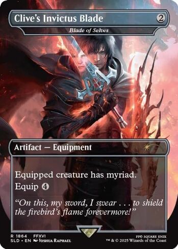 Magic the Gathering Secret Lair x Final Fantasy: Weapons (English) - Foil Edition in Saudi Arabia