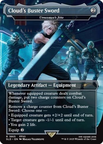 Magic the Gathering Secret Lair x Final Fantasy: Weapons (English) - Foil Edition in Saudi Arabia