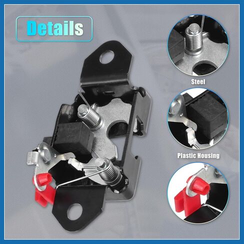 Replacement Rear Liftgate Door Lock Actuator for Nissan Frontier 2005-2021 Tailgate Latch Assembly No.90503ZP50A/90502ZP50A Black 1 Pair Item Replacement in Saudi Arabia