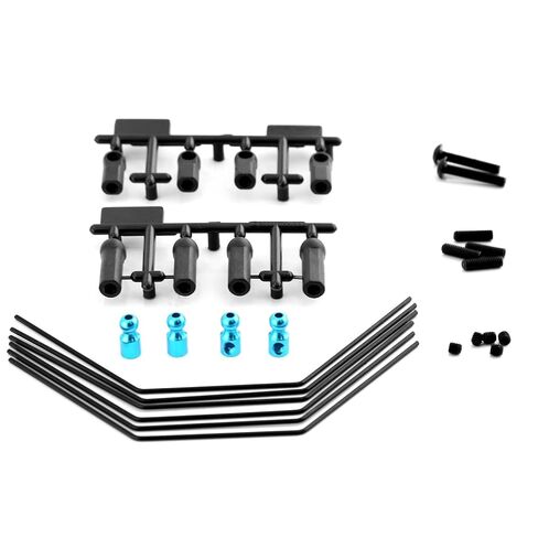 مثبت قضيب الالتواء الأمامي والخلفي للسيارة RC 1/10 لـ Tamiya XV01 XV02 #54514 جديد in Kuwait