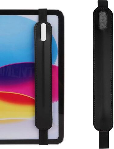 1pc Black Multifunctional Pen Case Portable Electronic Screen Elastic Elastic Anti-lost Stylus Pen Storage Protective Case Business Office in Kuwait