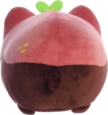 حيوان محشو من Aurora® Enchanting Tasty Peach® Seedling Meowchi - تصميم مشرق وملون لديكور الغرفة - مثالي للبالغين والأطفال وأعياد الميلاد - أحمر 8 بوصات in Kuwait