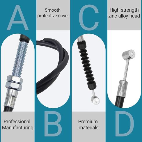 45450-KN4-A11 كابل الفرامل الأمامية لهوندا CRF100F XR100R | يستبدل 45450-KN4-000 | 1 حزمة استبدال كابل الفرامل الأمامية للدراجة الترابية in Kuwait