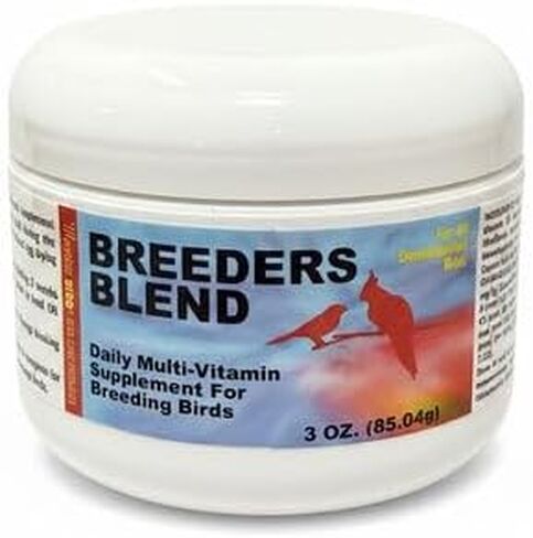 Morning Bird Breeders Blend, Fertility Supplement Formula, High Protein, Vitamins, Minerals, and Amino Acids (0.5 oz) in Kuwait