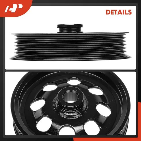 A-Premium Power Steering Pump Pulley Compatible with Chevrolet Malibu 2008-2012 & Buick LaCrosse 2005-2008, Allure 2005-2008, Rendezvous 2004-2006 & Pontiac G6 2007-2009 & Saturn Aura 2007-2009, 3.6L in Saudi Arabia