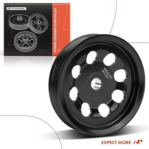 A-Premium Power Steering Pump Pulley Compatible with Chevrolet Malibu 2008-2012 & Buick LaCrosse 2005-2008, Allure 2005-2008, Rendezvous 2004-2006 & Pontiac G6 2007-2009 & Saturn Aura 2007-2009, 3.6L in Saudi Arabia
