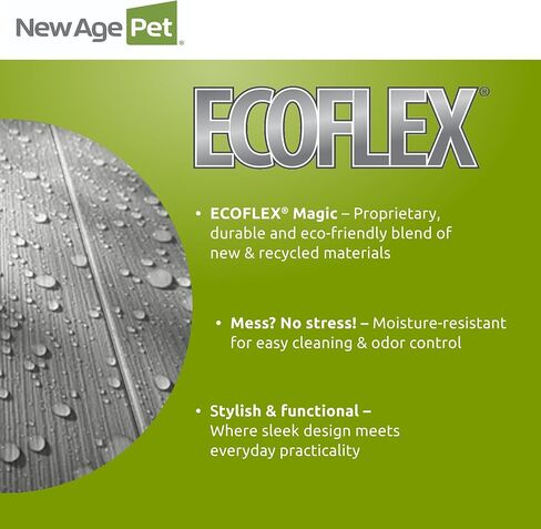 صالة الزواحف New Age Pet ECOFLEX Mojave مقاس 60 بوصة مقاومة للرطوبة، مزودة بفتحات تهوية بأبواب زجاجية منزلقة قابلة للإزالة، وشاشة شبكية كبيرة لمصابيح الأشعة فوق البنفسجية/الحرارة، سهلة التنظيف وضمان لمدة 10 سنوات in Kuwait