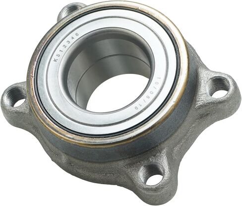 Detroit Axle - Rear Wheel Bearing and Hub Assembly for 2003-2007 Infiniti G35 2003-2009 Nissan 350Z 2003 2004 2005 2006 2007 Non-ABS 512346 in Saudi Arabia