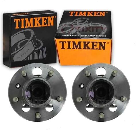 2 pc Timken Rear Wheel Bearing Hub Assembly compatible with Chevrolet Impala 2000-2013 in Saudi Arabia