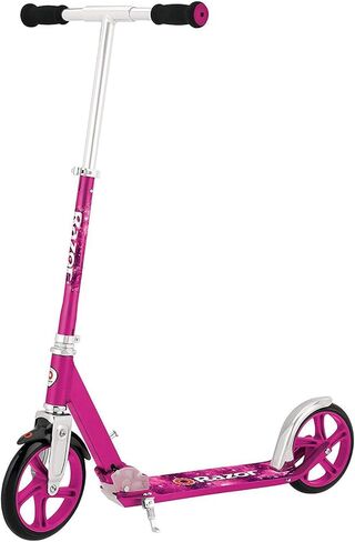 Razor A5 Lux Kick Scooter - Large 8" Wheels, Foldable, Adjustable Handlebars, Lightweight, for Riders up to 220 lbs in Saudi Arabia