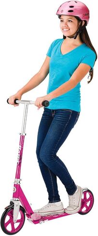 Razor A5 Lux Kick Scooter - Large 8" Wheels, Foldable, Adjustable Handlebars, Lightweight, for Riders up to 220 lbs in Saudi Arabia