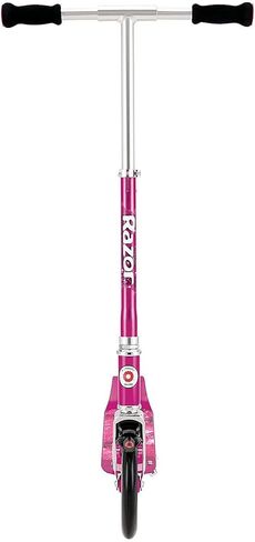 Razor A5 Lux Kick Scooter - Large 8" Wheels, Foldable, Adjustable Handlebars, Lightweight, for Riders up to 220 lbs in Saudi Arabia