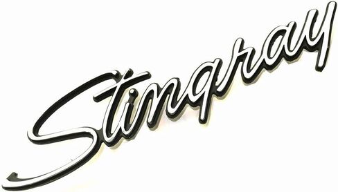 1x 1969-1973 Corvette C3 Stingray Emblems 3D Badges Front Fender Trim Parts 5238 Replacement for C3 in Saudi Arabia