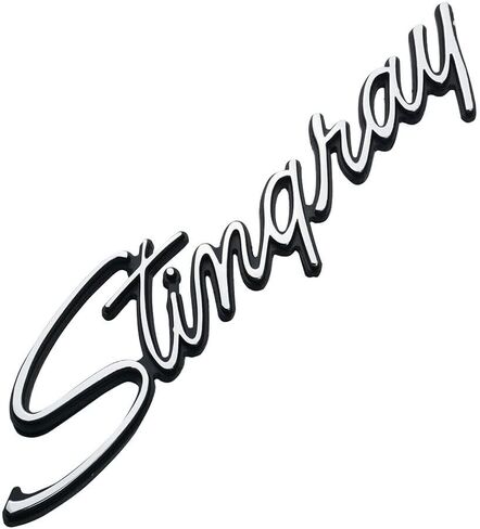 1x 1969-1973 Corvette C3 Stingray Emblems 3D Badges Front Fender Trim Parts 5238 Replacement for C3 in Saudi Arabia