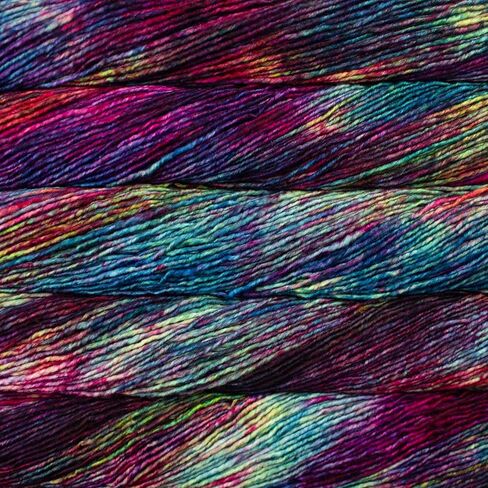 خيوط Malabrigo Mecha مصبوغة يدويًا (866 - Arco Iris) in Kuwait