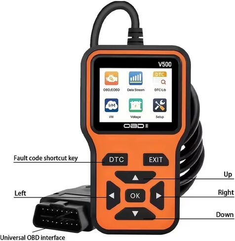 OBD2 Scanner Diagnostic Tool - Check Engine Light Code Scanner Tool with Reset, DTC, Data Stream, I/M Readiness, Car & Truck Scan Tool for All Vehicles Since 1996, escaner automotriz in Saudi Arabia