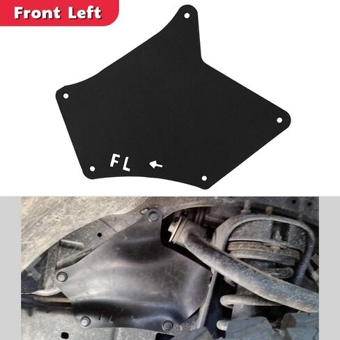 دروع حماية سبلاش جارد مع مشابك متوافقة مع 2003-2020 Toyota 4 Runner 2007-2014 FJ Cruiser 2010-2018 Lexus GX460 2003-2009 Lexus GX470- يستبدل 53735-35150، 53886-35020 in Kuwait