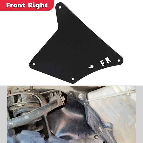 دروع حماية سبلاش جارد مع مشابك متوافقة مع 2003-2020 Toyota 4 Runner 2007-2014 FJ Cruiser 2010-2018 Lexus GX460 2003-2009 Lexus GX470- يستبدل 53735-35150، 53886-35020 in Kuwait