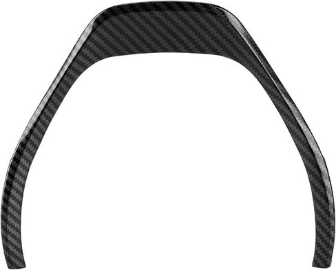 Steering Wheel Trim Cover Car Interior Decoration Fits for 3 Series 4 Series F30 F31 F34 F32 for F30 Car Interior Styling(Carbon Fiber Bright Black) in Kuwait