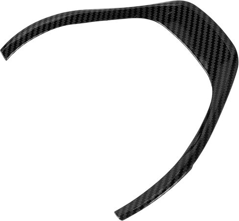 Steering Wheel Trim Cover Car Interior Decoration Fits for 3 Series 4 Series F30 F31 F34 F32 for F30 Car Interior Styling(Carbon Fiber Bright Black) in Kuwait