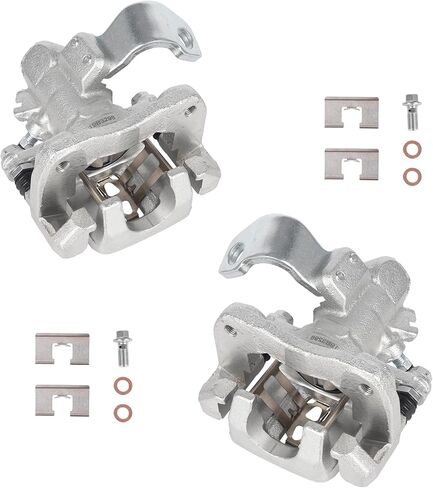 KUSATEC 19B3299 19B3298 Brake Caliper Assembly with Bracket Fit for Honda and Acura Models CSX 2006-2011,ILX 2013-2018;Civic 2006-2014, Both Driver Passenger Side in Saudi Arabia