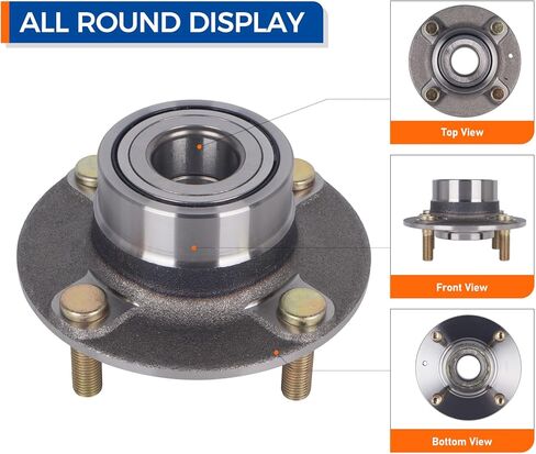PAROD Pair 512194 Wheel Bearing Hub Assembly Fit for Hyundai Elantra 2001-2006, Kia Spectra/Spectra5 2005-2009 Non-ABS in Saudi Arabia