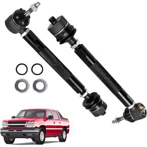 2K780102 Heavy Duty Tie Rod Fits for Chevy Silverado 1500 2500 0-6" Adjustable Tie Rod Kits for GMC Sierra 1500 2500 1999-2007 2PCS Front Lower Tie Rod Links for Cadillac Escalade 2002-2006 in Kuwait