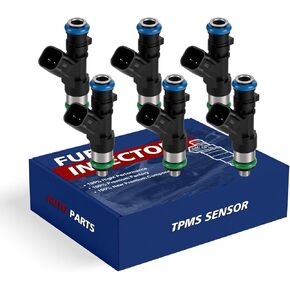 Set of 6 Fuel Injectors Compatible with 2005 2006 2010 Chrysler 300 2.7L 3.5L Sebring Pacifica for:2006 2010 Dodge Charger 2005 2006 Magnum 2010 Journey Avenger Challenger 0280158028 V6 in Kuwait