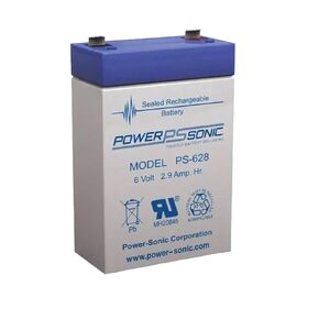 Power Sonic PS628 6v 2.9ah Sealed Lead Acid Battery in Kuwait