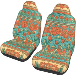 Bohemian Car Seat Covers, 2pc Car Seat Covers Front Seats Protector for Cars Car SUV Sedan Truck in Saudi Arabia