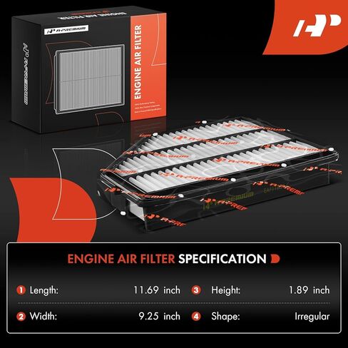 A-Premium Engine Air Filter Compatible with Acura MDX 2022-2026, TLX 2021-2024, 3.0L in Saudi Arabia