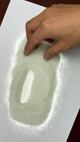 1 رطل الخرز الزجاجي العاكس لعلامات الطريق شعار الفنون والحرف الممرات الرصيف شريط جميع أنواع عاكسة DIY بها بنفسك in Kuwait
