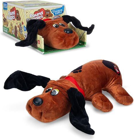 Pound Puppies Reddish Brown with Black Spots Plush Toy in Saudi Arabia