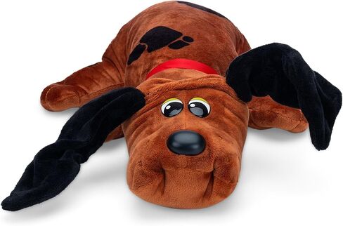 Pound Puppies Reddish Brown with Black Spots Plush Toy in Saudi Arabia