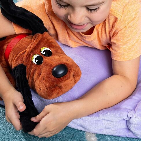 Pound Puppies Reddish Brown with Black Spots Plush Toy in Saudi Arabia