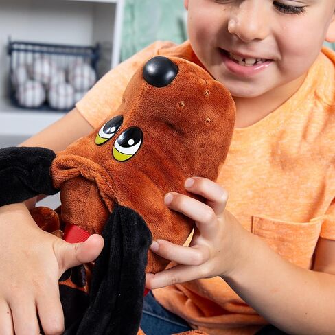 Pound Puppies Reddish Brown with Black Spots Plush Toy in Saudi Arabia
