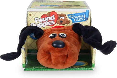 Pound Puppies Reddish Brown with Black Spots Plush Toy in Saudi Arabia