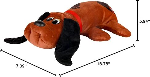 Pound Puppies Reddish Brown with Black Spots Plush Toy in Saudi Arabia