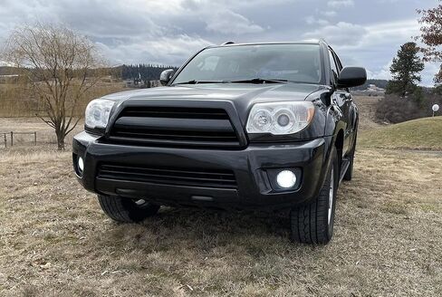 iJDMTOY OEM-Spec Clear Lens Fog Light Kit with 15-SMD Super Bright Xenon White LED Replacement Bulbs, Relay Wiring On/Off Switch, Compatible with Toyota 2006-2009 4Runner in Saudi Arabia