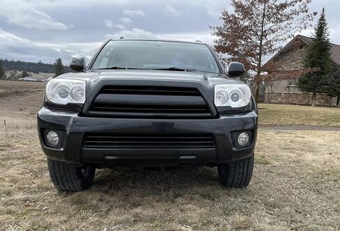 iJDMTOY OEM-Spec Clear Lens Fog Light Kit with 15-SMD Super Bright Xenon White LED Replacement Bulbs, Relay Wiring On/Off Switch, Compatible with Toyota 2006-2009 4Runner in Saudi Arabia