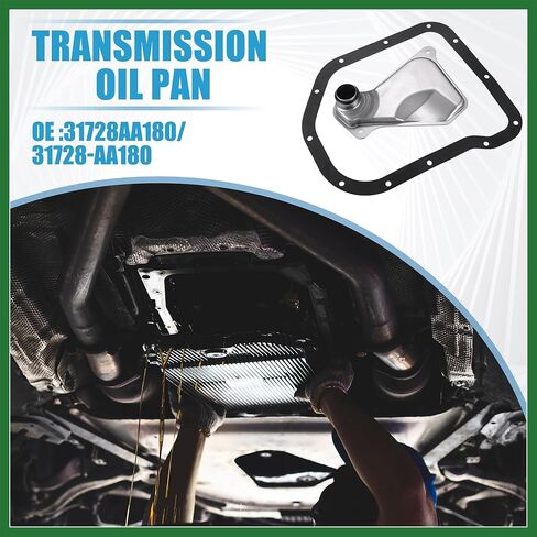 Motoforti Oil Pan Gasket Kit No.31728AA180/31728-AA180 with Gasket Transmission Oil Strainer Assy for Subaru Impreza 2015-2019 Long-lasting in Saudi Arabia