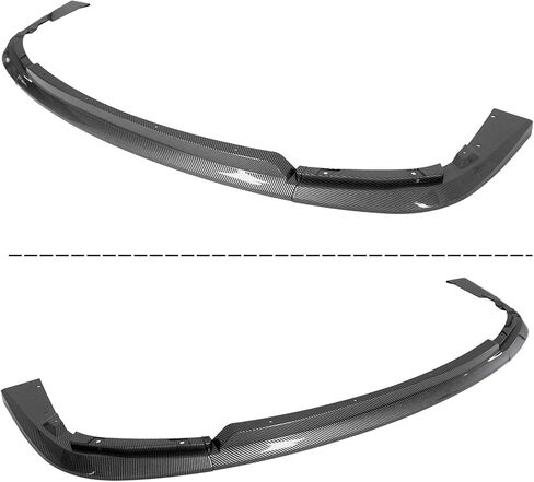 Front Bumper Lip for Subaru WRX STI S203 2004-2005 V-Limited Style Front Spoiler Lip Splitter Kit (Carbon Fiber Print) in Saudi Arabia