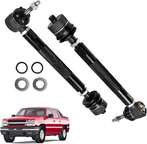 2K780102 Heavy Duty Tie Rod Fits for Chevy Silverado 1500 2500 0-6" Adjustable Tie Rod Kits for GMC Sierra 1500 2500 1999-2007 2PCS Front Lower Tie Rod Links for Cadillac Escalade 2002-2006 in Kuwait