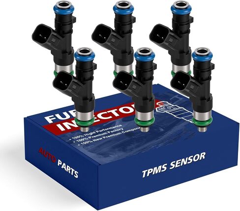 مجموعة من 6 حاقن وقود متوافق مع 2005 2006 2010 كرايسلر 300 2.7 لتر 3.5 لتر سيبرينغ باسيفيكا لـ: 2006 2010 دودج تشارجر 2005 2006 ماغنوم 2010 رحلة المنتقم تشالنجر 0280158028 V6 in Kuwait