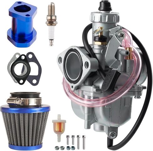 مجموعة المكربن ​​VM22 للمفترس 212cc 196cc CT200U BT200X KT196 CT200U-ex ماسيمو باجا واريور MB200 6.5hp GX160 GX200 محرك دراجة صغيرة Go Kart in Kuwait