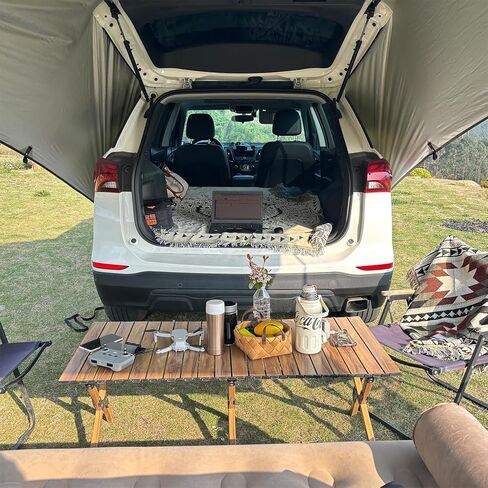 Car Awning Camping SUV Sun Shelter Waterproof Universal Tent Canopy Anti-UV for Van Campervan Caravan Truck Vehicle in Kuwait