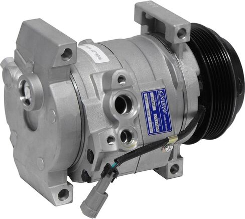 A/C Compressor 10S20F for Cadillac DeVille/Chevrolet Express 1500, Express 2500, Express 3500, Express Pasajeros, Silverado 1500, Silverado 2500 HD, Silverado 3500 HD/GMC Savana 1500, Savan. QR in Saudi Arabia